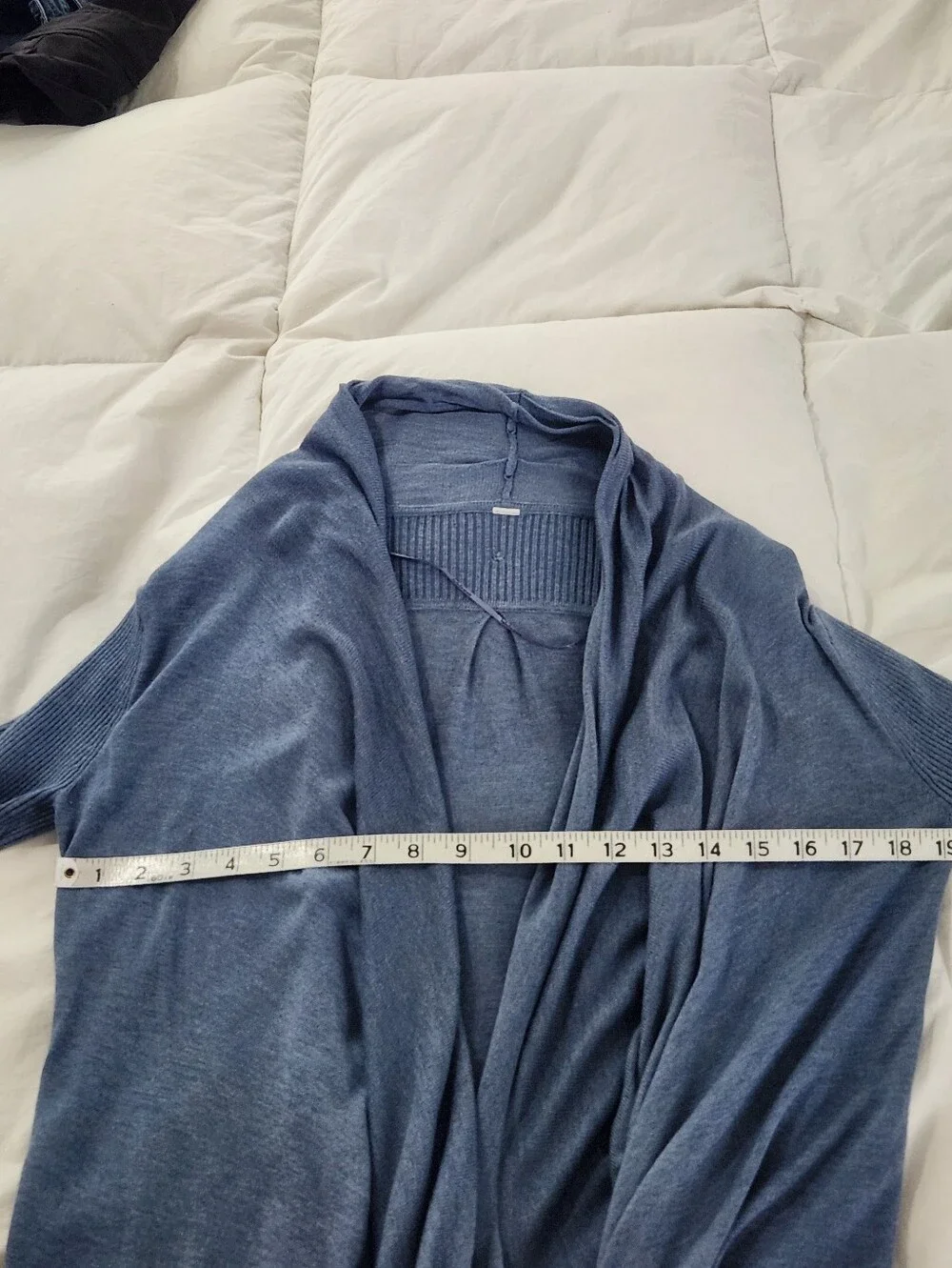 Lululemon Universal Wrap Heathered Blue Cardigan Size M/L